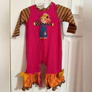 Ricrac & Ruffles Scarecrow Romper